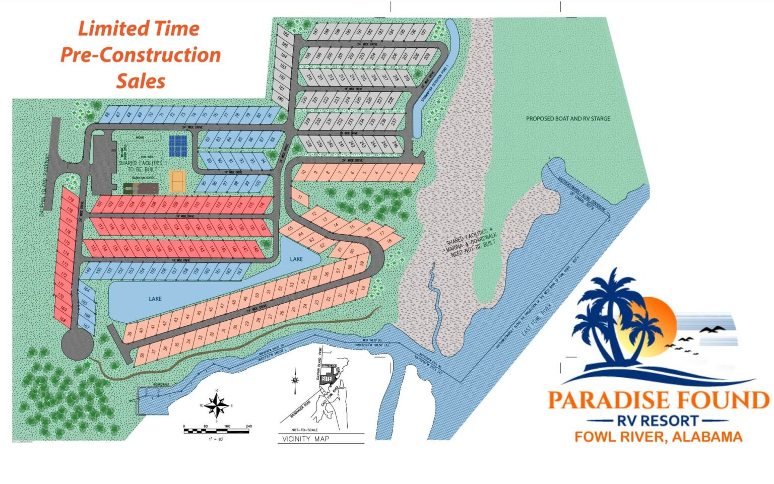 Gulf Coast RV Sites for Sale Mobile Alabama